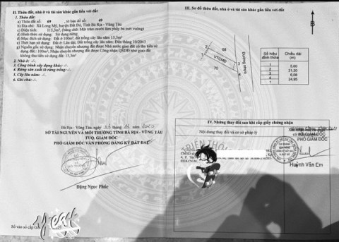 Đất nền xã Phước Hải - 2 lô liền kề 250m2 ngang 10 đường nhựa