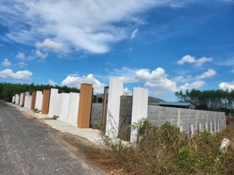 Đất nền xã Phước Hải - 8m mặt tiền đường nhựa cách đường 44B chỉ 100m đã xây tường rào